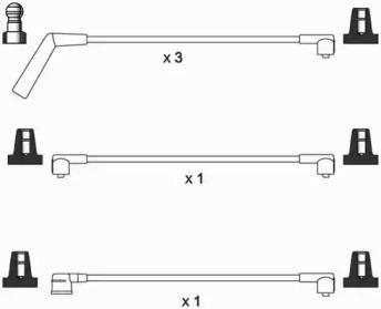 WAI ISL272 Zuendkabel WAI ISL272 Zuendkabel