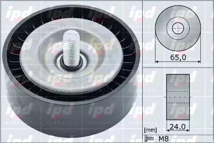 IPD 15-4032 Ролик натяжний ременя поліклинового IPD 15-4032 Ролик натяжний ременя поліклинового
