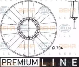 Hella 8MV 376 741-171 Крильчатка Hella 8MV 376 741-171 Крильчатка