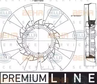 Hella 8MV 376 791-271 Крильчатка Hella 8MV 376 791-271 Крильчатка