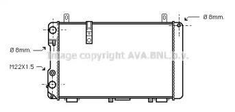 Prasco CN2005 Радіатор