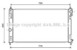 Prasco CR2121 Радіатор Prasco CR2121 Радіатор