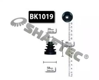 Shaftec BK1019 Dust boot kit axle joint