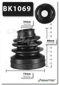 Shaftec BK1069 Пильник привідного валу Shaftec BK1069 Пильник привідного валу