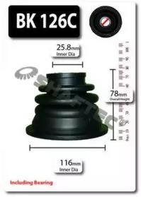 Shaftec BK126C Dust boot kit axle joint Shaftec BK126C Dust boot kit axle joint