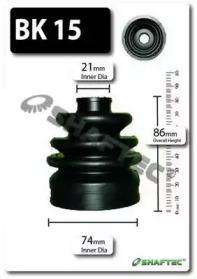 Shaftec BK15 Пыльник приводного вала Shaftec BK15 Пыльник приводного вала