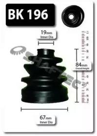 Shaftec BK196 Dust boot kit axle joint Shaftec BK196 Dust boot kit axle joint