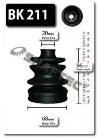 Shaftec BK211 Пильник привідного валу