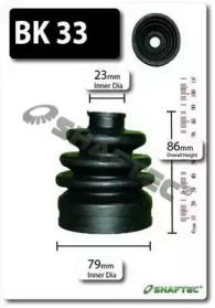 Shaftec BK33 Пильник привідного валу Shaftec BK33 Пильник привідного валу