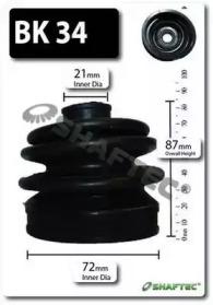 Shaftec BK34 Dust boot kit axle joint