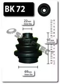 Shaftec BK72 Dust boot kit axle joint Shaftec BK72 Dust boot kit axle joint