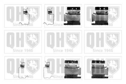 Quinton Hazell BFK883 Spring set disc brake