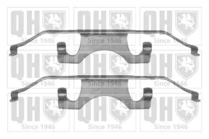 Quinton Hazell BFK896 Монтажний комплект гальмівних колодок