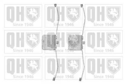 Quinton Hazell BFK937 Монтажний комплект гальмівних колодок Quinton Hazell BFK937 Монтажний комплект гальмівних колодок