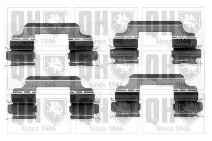 Quinton Hazell BFK942 Монтажний комплект гальмівних колодок Quinton Hazell BFK942 Монтажний комплект гальмівних колодок