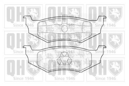 Quinton Hazell BP1035 Brake pads
