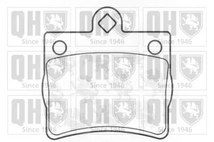 Quinton Hazell BP1062 Колодки гальмівні Quinton Hazell BP1062 Колодки гальмівні