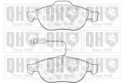 Quinton Hazell BP1078 Колодки гальмівні Quinton Hazell BP1078 Колодки гальмівні