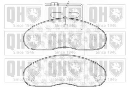 Quinton Hazell BP1136 Brake pads Quinton Hazell BP1136 Brake pads