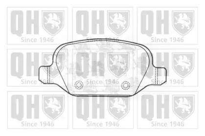 Quinton Hazell BP1222 Колодки тормозные Quinton Hazell BP1222 Колодки тормозные