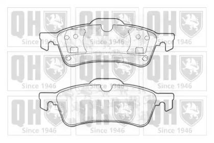 Quinton Hazell BP1322 Колодки тормозные
