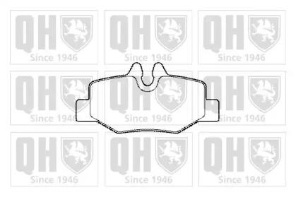 Quinton Hazell BP1434 Колодки гальмівні