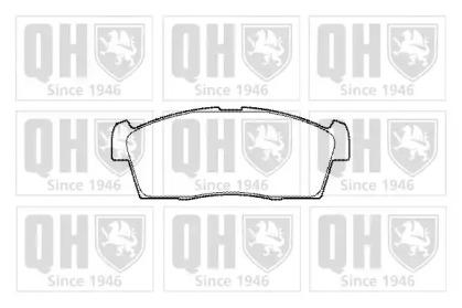 Quinton Hazell BP1453 Колодки гальмівні Quinton Hazell BP1453 Колодки гальмівні