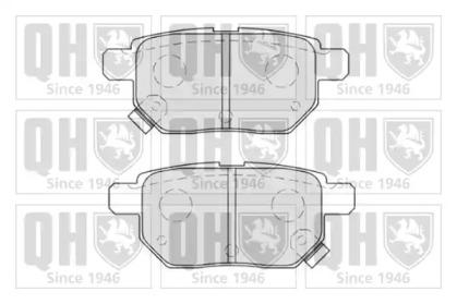 Quinton Hazell BP1619 Колодки тормозные Quinton Hazell BP1619 Колодки тормозные