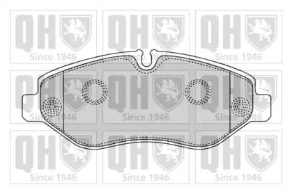 Quinton Hazell BP1631 Колодки гальмівні