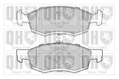 Quinton Hazell BP1639 Колодки гальмівні Quinton Hazell BP1639 Колодки гальмівні