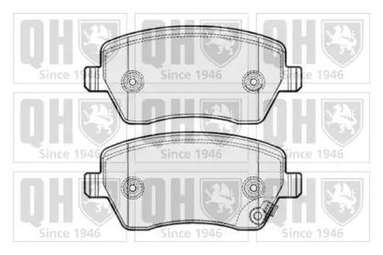 Quinton Hazell BP1667 Brake pads