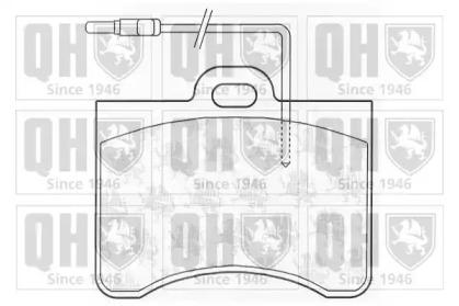 Quinton Hazell BP167 Brake pads Quinton Hazell BP167 Brake pads