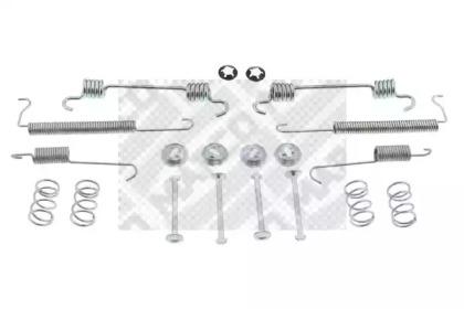 Mapco 9166 Spring set disc brake Mapco 9166 Spring set disc brake