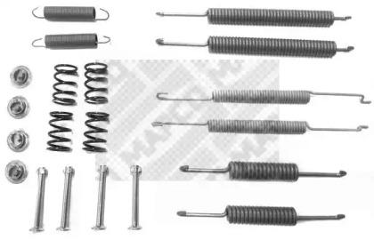 Mapco 9174 Spring set disc brake Mapco 9174 Spring set disc brake