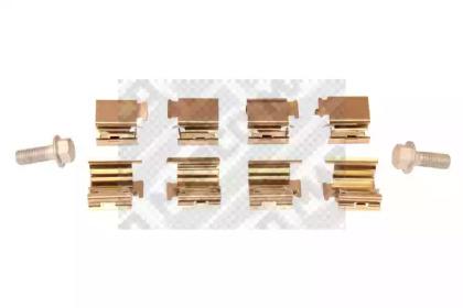 Mapco 9315 Монтажний комплект гальмівних колодок Mapco 9315 Монтажний комплект гальмівних колодок