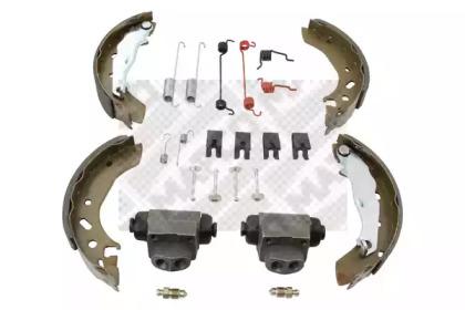Mapco 9740 Szczeki hamulcowe superkit