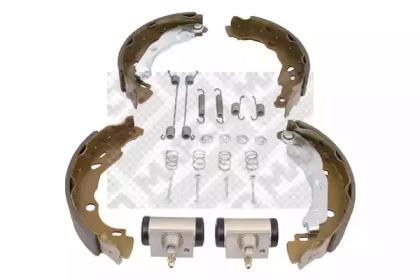 Mapco 9746 Комплект колодок циліндрів і пружин барабанного гальма