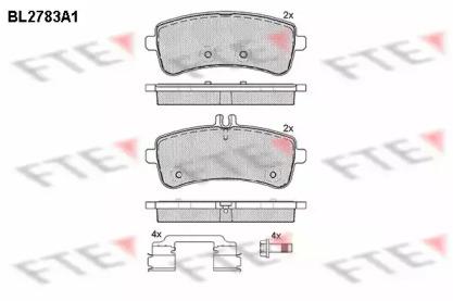 FTE BL2783A1 Brake pads