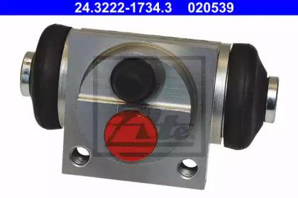 Ate 24.3222-1734.3 Cylinder drum brake