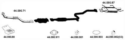 Eberspacher 442148 Schalldaempfer