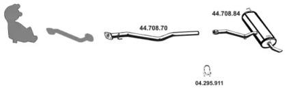 Eberspacher 442163 Schalldaempfer