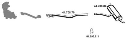 Eberspacher 442164 Schalldaempfer Eberspacher 442164 Schalldaempfer