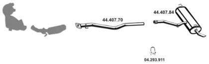 Eberspacher 442165 Schalldaempfer Eberspacher 442165 Schalldaempfer