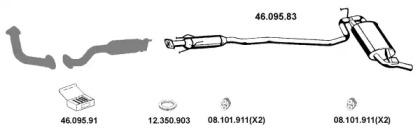 Eberspacher 462004 Schalldaempfer