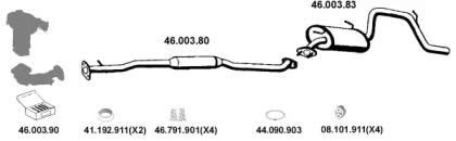 Eberspacher 462023 Schalldaempfer