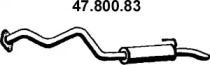 Eberspacher 47.800.83 Глушник вихлопних газів кінцевий