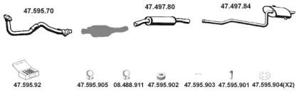 Eberspacher 472026 Schalldaempfer