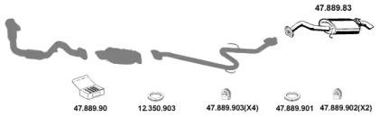 Eberspacher 472027 Schalldaempfer