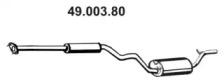 Eberspacher 49.003.80 Muffler assy front Eberspacher 49.003.80 Muffler assy front