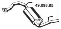 Eberspacher 49.096.85 Глушник вихлопних газів кінцевий